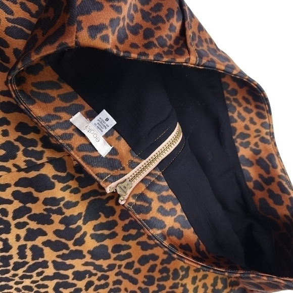 Ecote Cheetah Print Skirt Sz 6 - Picture 8 of 16